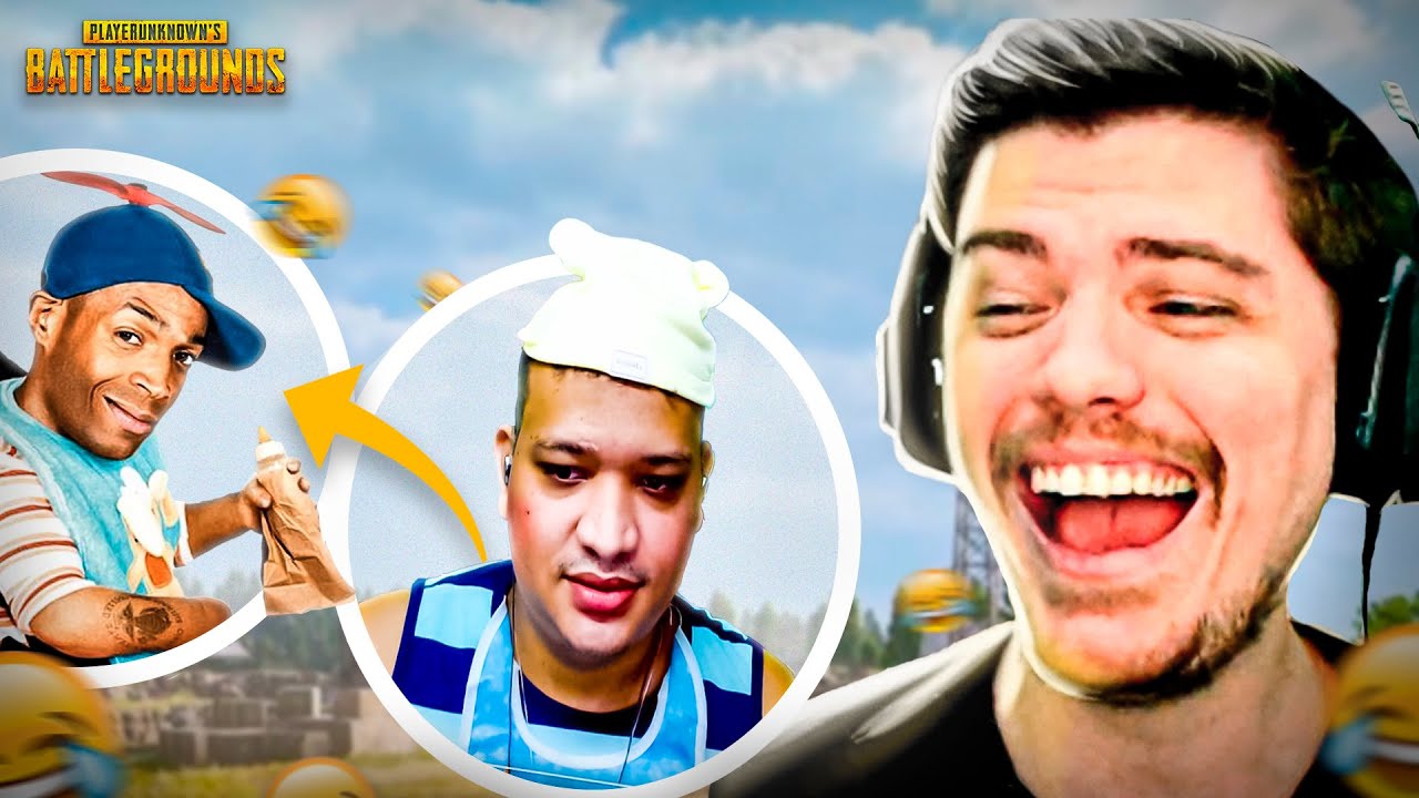 TENTE NÃO RIR - SQUAD MAIS DOIDO DO PUBG