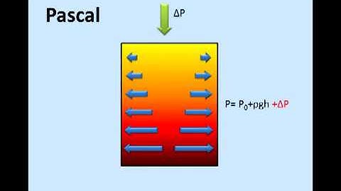 Principio de Pascal - Prensa Hidráulica