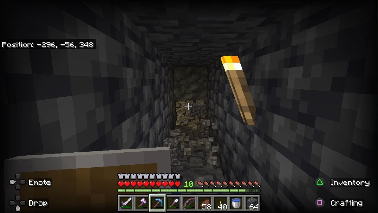 Minecraft getting my materials for XP - YouTube