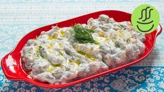 SALATA TARİFİ - YOĞURTLU MEZE - Kolay Meze Tarifleri