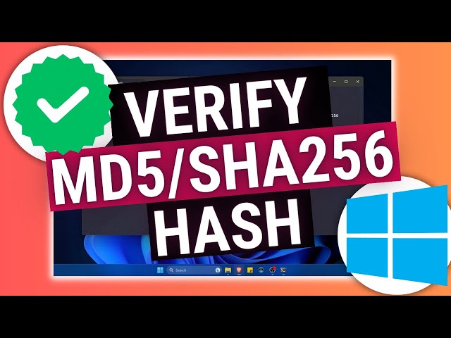 Easily Verify: Win 11 How to Check MD5 Hash 3 sddefault