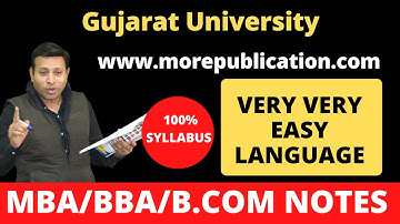 MBA BOOKS/NOTES GU|Gujarat University|EASY LANGUAGE|BBA NOTES/BOOKS|BCOM NOTES/BOOKS|