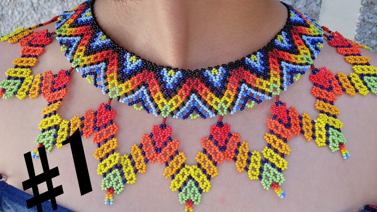 Collar en Chaquira Embera YouTube