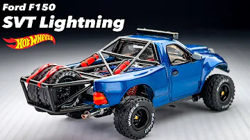 Ford F150 SVT Lightning Trophy Truck Hot Wheels Custom
