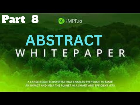 ABSTRACT IMPT.io Whitepaper || IMPT whitepaper playlist || IMPT token @CryptoSattar