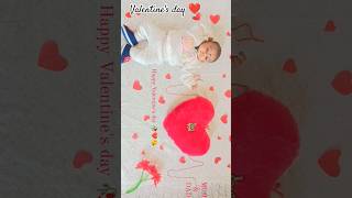 Valentine's day theme baby photoshoot ❤️🧿🥰Happy valentine's day babuu#shorts#youtubeshorts #viral