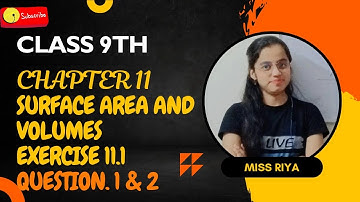 Class-9th Ch-11 Ex 11.1 Question 1and 2|Maths| CH-11 #study #class9 #viralvideo#views#maths