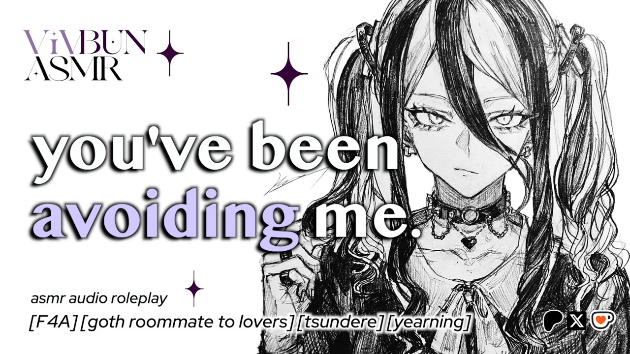 [F4A] Your Tsundere Goth Roommate Gets Confessed To [friends to lovers] [yearning] [teasing] ASMR RP