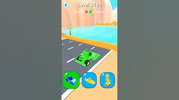 Shape-shifting Funny Race All Level Gameplay Walkthrough Master Level #3198 BeamNG.drive #Shorts