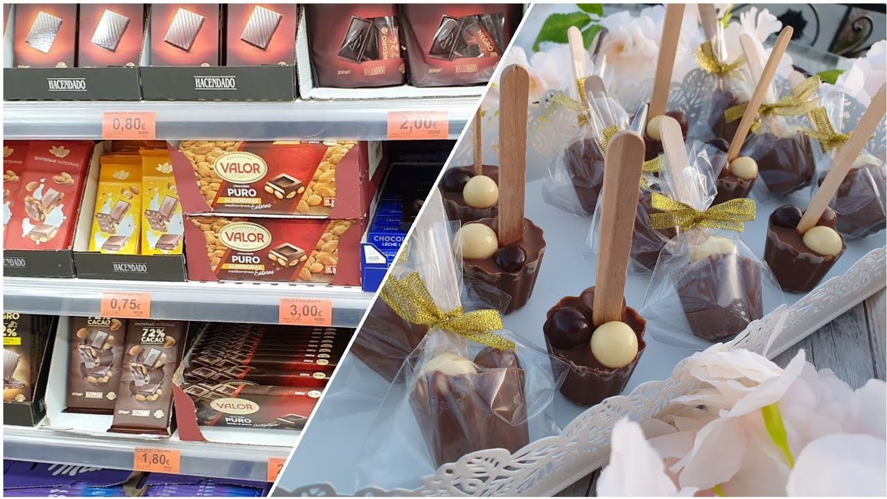 حلوة بمكون واحد فقط لتزيين البوفيهات مع ذكر الثمن والتفاصيل و جولة لمستلزمات الحلويات في mercadona