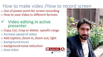 Screen Recording on PowerPoint| make video in easy way | Chem Tech| Rana Rashad|