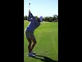 Beautiful Slow Mo Golf Swing + Perfect Divot!