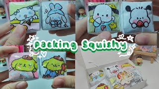 ✨ Gói hàng squishy giấy 📦✨ || sanrio siu cutii || Jasmineteaa