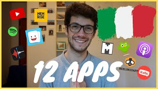 Are you studying Italian? Use these apps | Italian in 7 minutes (ITA subtitles) screenshot 1