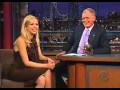 Sarah Michelle Gellar On David Letterman 2002