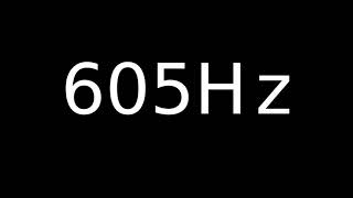 Speaker Sound Test 605Hz