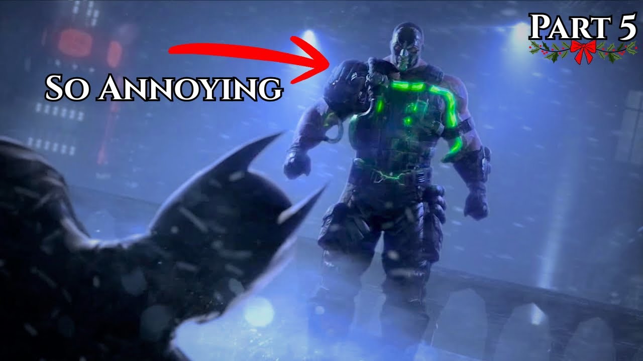 This Bane Fight Nearly Broke Me... Batman Arkham Origins - Part 5