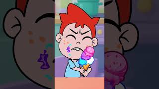 Should I share my snacks? 💞 Family fun cartoon #forkids