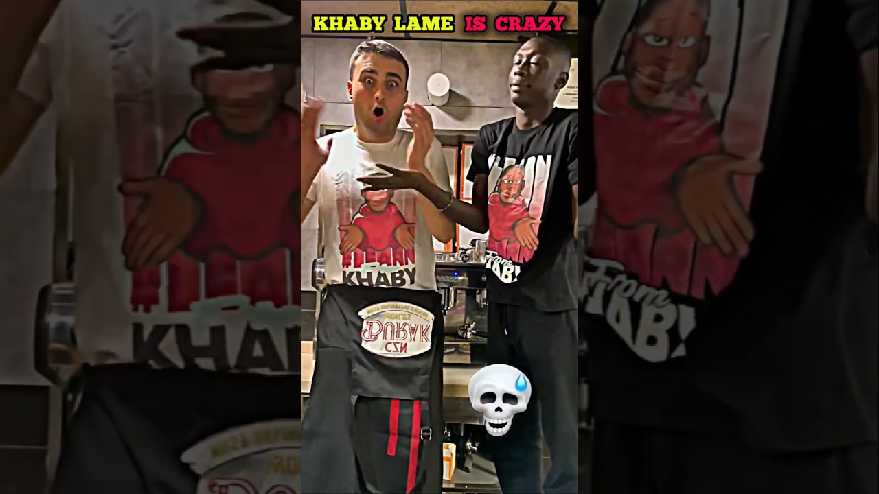 Khaby lame is crazy ☠️😁