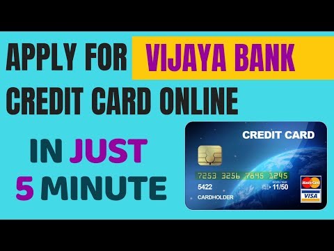 Vijaya bank credit card apply online | Apply Vijaya bank credit card online | Vijayabank credit card