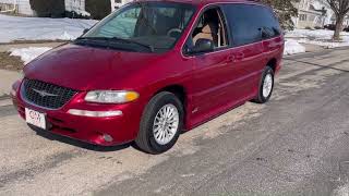 SOLD--2000 Chrysler Town & Country LX VMI Mobility Van