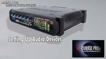Setting up audio devices / soundcards in Cubase 7.5 quick recap / overview