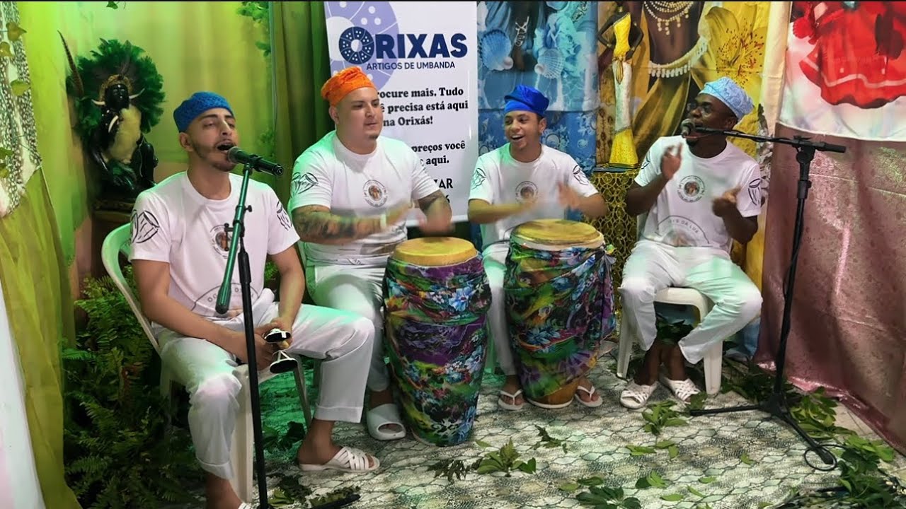 🔴 LIVE! Yabás e Oxóssi 🍃 - Ogãs da Lua (21/10/2025) | Matheus, Beeh, João e Caslu feat. Aruandê 🪘 