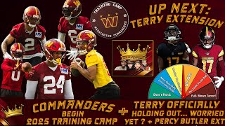 👑Commanders Kings LIVE!👑 | Commanders Start Camp + Terry Holdout Official + Percy Butler Gets Ext