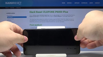How to Insert SIM & SD Card in ULEFONE P6000 Plus - Set Up Nano SIM Card
