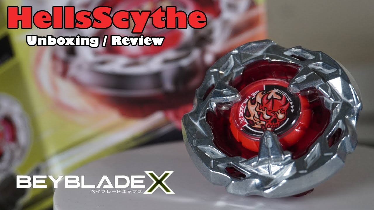 ヘイブレード IT'S HERE! Hells Scythe 4-60 Taper BEYBLADE X UNBOXING