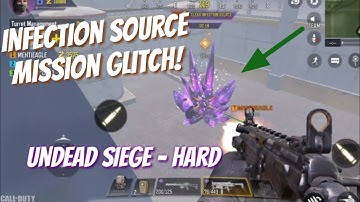 Infection Source Mission GLITCH - Undead Siege Daytime Side Mission - Call of Duty Mobile