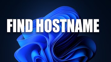 How to Find Hostname in Windows 11 Using CMD