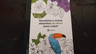 Mandalas e outros desenhos da selva para colorir - Página a Página