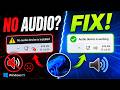 No Audio Device Installed Windows 11? Here's the REAL Fix! ( 1 Minute Guide )