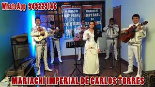 Video thumbnail of "historia de un amor -Mariachi Imperial  de Carlos Torres"