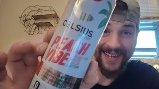 Sparkling White Peach by Celsius | Peach Vibe Edition | Food / Drink Review