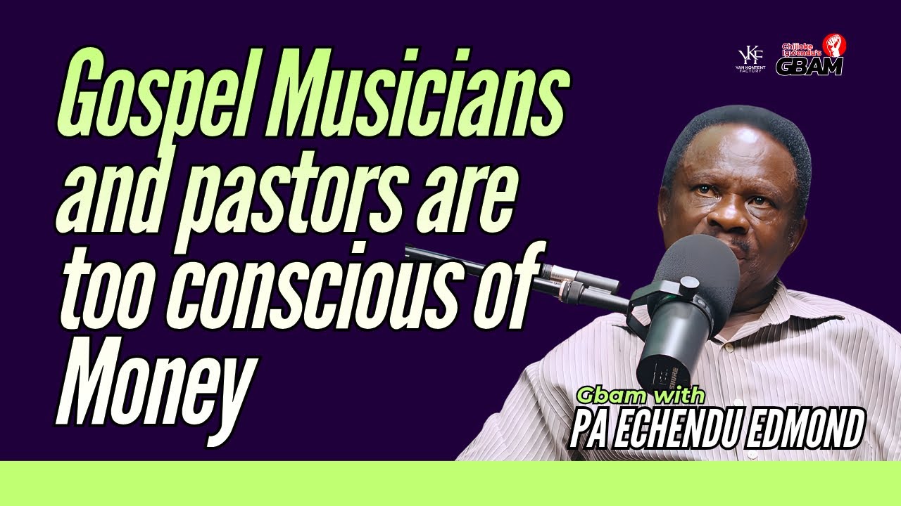 Gospel musician and pastors are not supposed to charge money for their services 