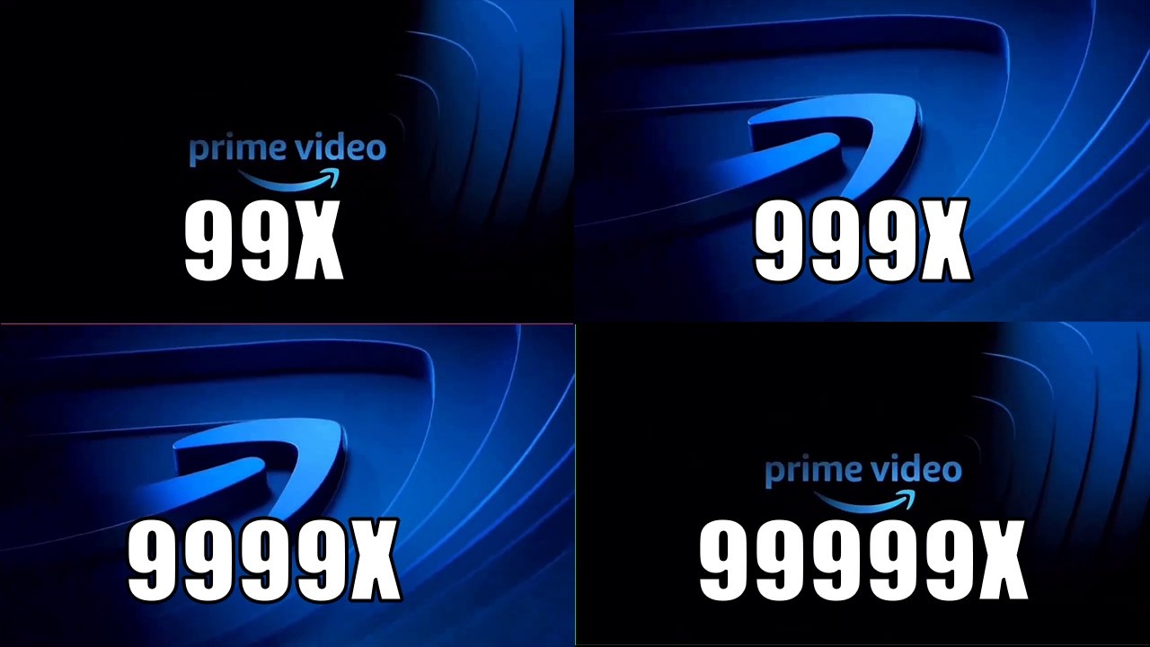 Amazon Prime Video Logo intro Getting 999999X ULTRA FAST! - YouTube