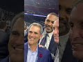 Grant Hill and Bobby Hurley reunite during the celebration of UConn’s championship