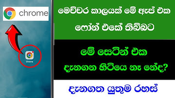 Top 2 Google Chrome Hidden Settings sinhala  | Google Chrome Tips & Secrets You Must Know! 