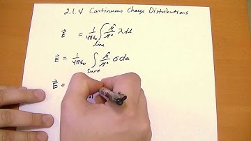 2.1.4 Continuous Charge Distributions