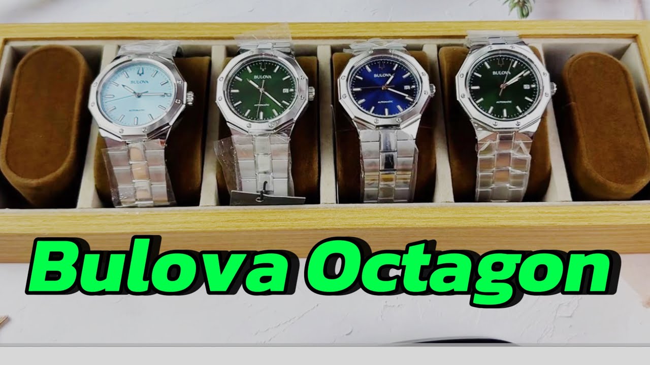 Shop về thêm lô Bulova Octagon đủ màu cho anh em chơi hàng Mỹ-giá đợt này rất tốt mời ae lên đơn!!