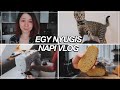 Nyugis napi vlog // kenyérsütés, varrós projekt | Csillsz