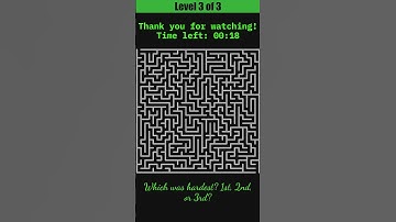 Can You Solve All 3 Maze Puzzles? 🧠 Quick Brain Game Challenge!