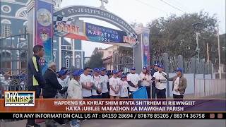 Hapdeng Ka Khriat Shim Bynta Shitrhem Ki Riewngeit Ha Ka Jubilee Marathon Ka Mawkhar Parish