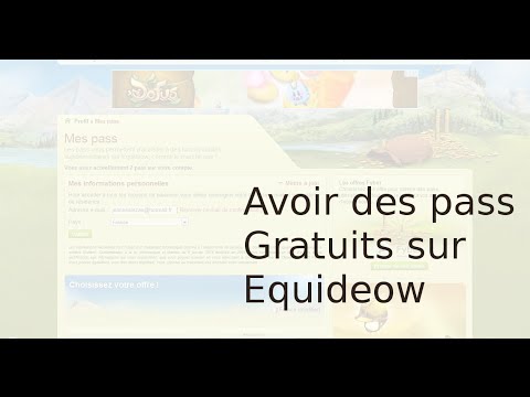 [Equideow] Avoir des pass gratuitement (et toutes les autres manières)