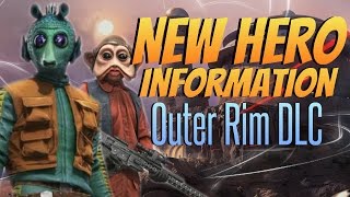 Star Wars Battlefront: Outer Rim DLC Heroes - GREEDO & NIEN NUNB (Insane Boba Fett Gameplay)