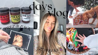 DAY IN MY LIFE: prep with me for Cabo babymoon, 5d ultrasound, get ready with me \& more!