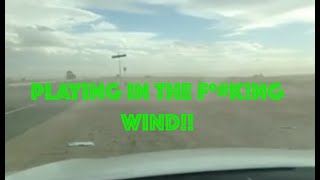 Playing Pickelball in the Wind!