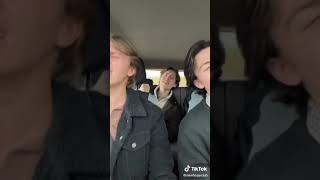 Just a normal car ride with New Hope Club | TikTok | song: Daniel Powter - Bad Day